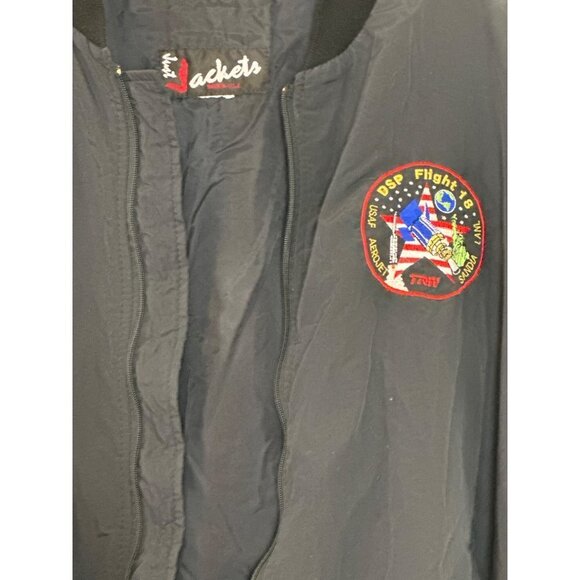 Men’s TRW Airlines Pilot Jacket Flight 18 Black Size XXL Sku 2648 - Picture 14 of 16